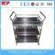 Hospital Trolley Laboratory Furniture/foldable hand trolley