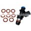 New Fuel Injector W/ Repair Service Kit Filter O-Ring Plastic Cap For Chevy GMC V8