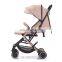 Buggy Pushair with aluminium Suitcase/Luxury baby stroller 3 in 1/ /baby stroller lightweight travel system