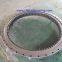 Slewing ball bearing VLI 200544 N 648x444x56mm galvanizing?processing treatment
