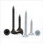 drywall screw black zinc plated coarse fine thread for metal or wood