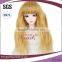 best wholesale beautiful blond mohair bjd doll wigs