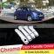 for Suzuki Maruti Swift DZire 2004~2015 Chrome Door Handle Cover Exterior Trim Catch Car Cap Stickers Accessories 2005 2006 2007