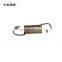 High quality metal extension brake spring supplier for GN125 motorcycle spiral spring brake return spring