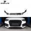 Carbon Fiber S4 Front Valance Lip for Audi A4 B9 SLINE S4 2018 2019