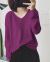Ge Lisha 21 year knit sweater women sweater new sweater pure color bottoming shirt winter women's loose Korean fashion spring and autumn women's tops ladies all-match autumn and winter autumn clothes women black one size recommended 90-140 catties