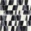 Mix sizes blue swimming pool floor glass mosaic tiles from Foshan JBN Ceramics