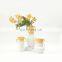 modern nordic colorful new ceramic decoration home handle vase for flower