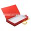 luxury white magnetic eyelash sleeve mailer box custom romantic red gift paper box with ribbon