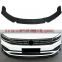 factory direct ABS material car modified front lip K, glossy black car modified universal For all Cars