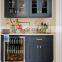 CBMmart customized mini wet bar kitchen cabinet home bar with wine rack