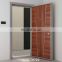Steel wooden armored door Italian style for home modern design security door