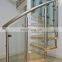 low cost  glass stair railing kits for  spiral staircase  indoor design
