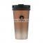 18/8 Stainless Steel Double Wall Vacuum Insulated Coffee Cup Lid Stainless Steel with Custom Logo