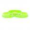 Factory Price Debossed Silicone Bangle Bracelet With Custom Logo