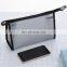 Trendy Women Small Customized Mesh Waterproof Transparent Travel Luxury Custom PVC Cosmetic Bag