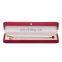 Multifunctional High Quality Red Velvet Inside Pu Leather Jewelry Box Luxury Necklace Box