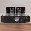 AV-2030 Black/Gold 30Wx2 Headphone Amplifier Vacuum Tube Power Amplifier with DAC VU Meter Fits Home Speakers