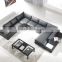 sofa furniture foshan black and white leather sofa