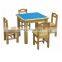 Kids kindergarten furniture children study table and chair set