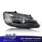 AKD Car Styling VW Jetta LED Headlights A-Type 2012-2015 Jetta LED Head Lamp Projector Bi Xenon Hid H7