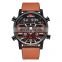 KAT-Wach 1819 Men Digital Wrist Watch High Quality Leather Waterproof Health Band Watch