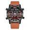 KAT-Wach 1819 Men Digital Wrist Watch High Quality Leather Waterproof Health Band Watch