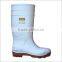 china steel toe safety rain boots for food