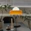 Modern Glass Table Light Designer Decor Desk Lamp Creatiev Egg Tart Shape Desk Light For Home Bedroom Living Room