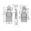 Stainless Steel Spring Loaded Safety Snap Lock Adjustable Toggle Catch Clamp Draw Latch for Case Box Door Cabinet
