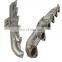 custom cast iron exhaust manifold T3/T4 pulse flow manifold