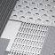 Stainless steel punching Metal Sheet hole wire meshes decorative speaker cover grille micro hole perforated