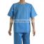 Medical customized hospital patient gown with short sleeve