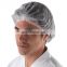 Disposable hair net cap non woven clip cap elastic for restaurant