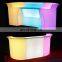 Restaurant Bar Counter Waterproof Mobile Outdoor Counter LED Cocktail Table Portable Bar Counter Mobile Bar