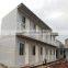 Assembling and packing of highway and road construction site office demolition and stacking living container