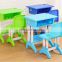 Cheap price good quality adjustable school kids study table chairs and chair