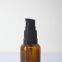 Pump spray bottles volume 5-100ml empty glass spray bottles black pump spray cap