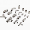 Sanitary Stainless Steel Pipe Fittings Tube Fittings/Elbow/Ferrule with 3A  SS304 SS316L 90 Degree Bw Seamless Elbow Pipe Fittings