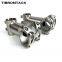 Titanium Hex Bike Stem Bolts M5x16mm Tapered Head with Washer Screws 6pcs