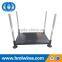 Staking metal storage portable post pallet