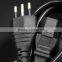 China Manufacturer PVC Shell Italy 3 Pin to C13 Power Cord/Italy Power Cord/Italy ac Extension Cord