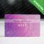 125Khz Printing PVC transparent business card With Magnetic Stripe