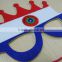 New design Halloween Paraguay flag felt mask