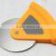 PLASTIC ABS + SS TRIANGLE PIZZA KNIFE, EASY HANDLE AND CLEAN