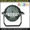 Professional Guangzhou stage lighting led par 54x3w rgbw dmx512 led par waterproof rate IP65 Cheaper price flight case pack
