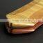 Natural Sandalwood Handmade Super Narrow Tooth Wood Combs no static, Pocket comb (beard) Toothed Lice Comb Hair Care
