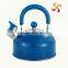1.8L stainless steel use for hotel kettle set with colorful body and handle