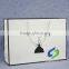 factory custom luxury white art paper gift shopping bag
