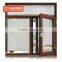 Heat insulation sunshade casement window with aluminium alloy profile